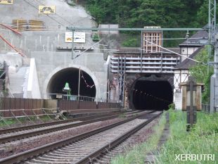 Team Xerbutri bezoekt de Kaiser Wilhelm Tunnel, een vier kilometer lange tunnel in Duitsland.