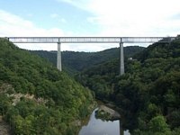Viaduc des Fades. Second visit to the railwaybridge crossing the Sioule