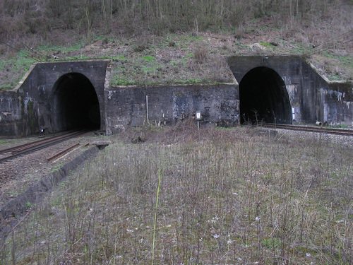 East entrance of the tunnel van Veurs