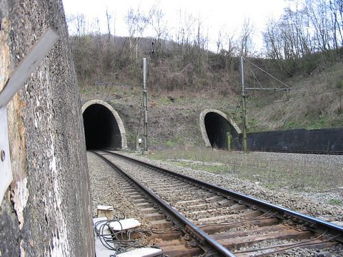 The west entrance of the Tunnel van Veurs