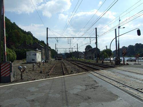 Level crossing at Yvoir
