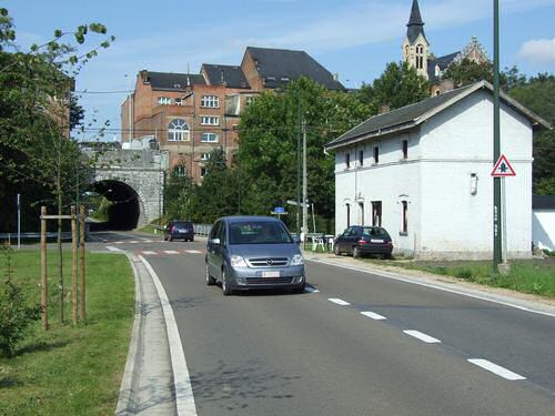 Gebouw en tunnel bij Rochefort