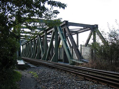 Spoorbrug over het kanaal, Neerpelt