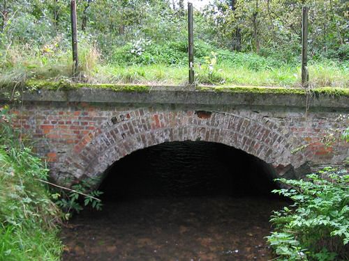 Bridge crossing the Prinsenbeek, near Achel