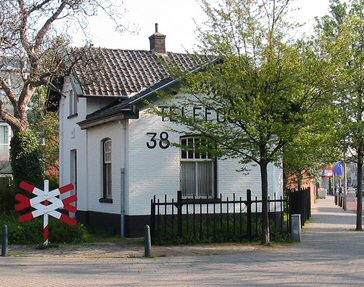 Wachthuis 38, railway 18 Eindhoven