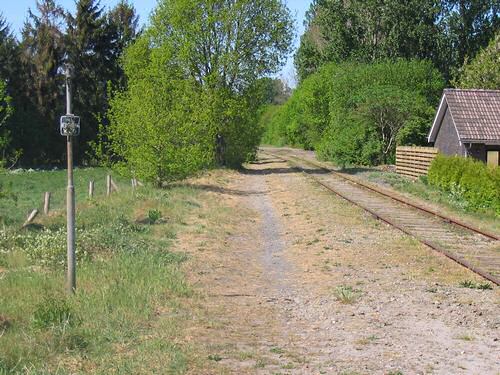 The railway near Stadskanaal