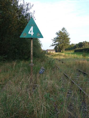 Spoorweg tussen Faymonville en Waimes, kilometer 71