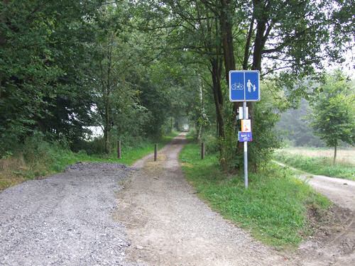 Line 48; Vennbahn End of the cycle track