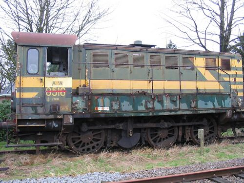 Belgische diesellocs.