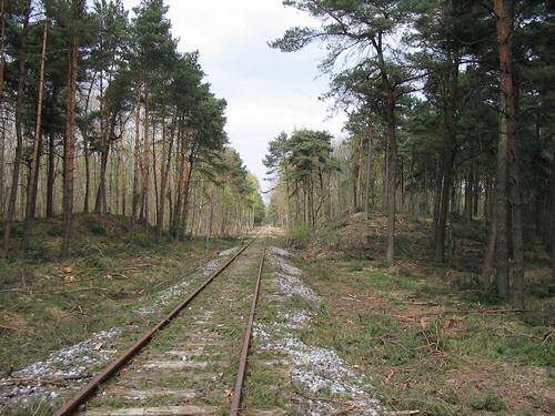 Spoorlijn door de Meinweg