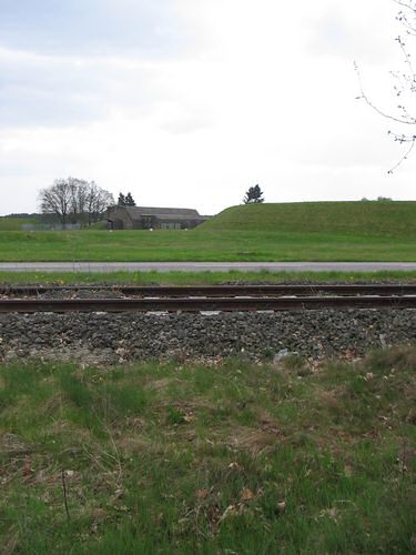 Railway at the military airport of Elmpt