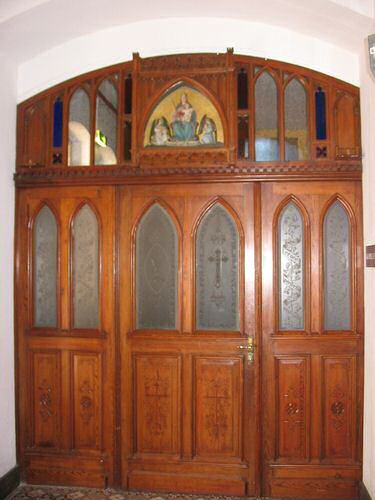 Chapel door