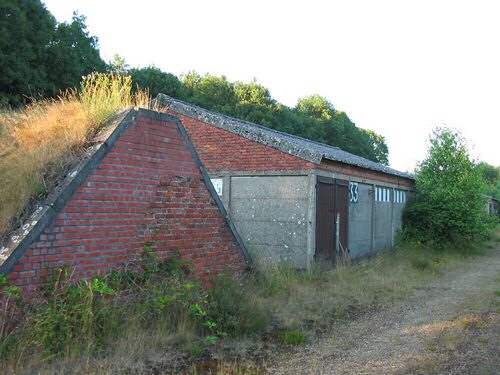 A munition storage shed
