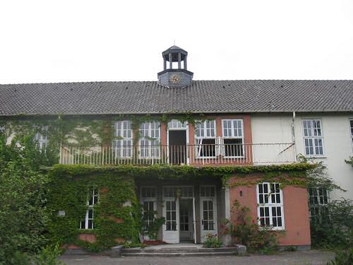 The school building