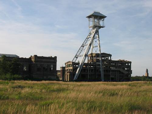 Machine building and tower